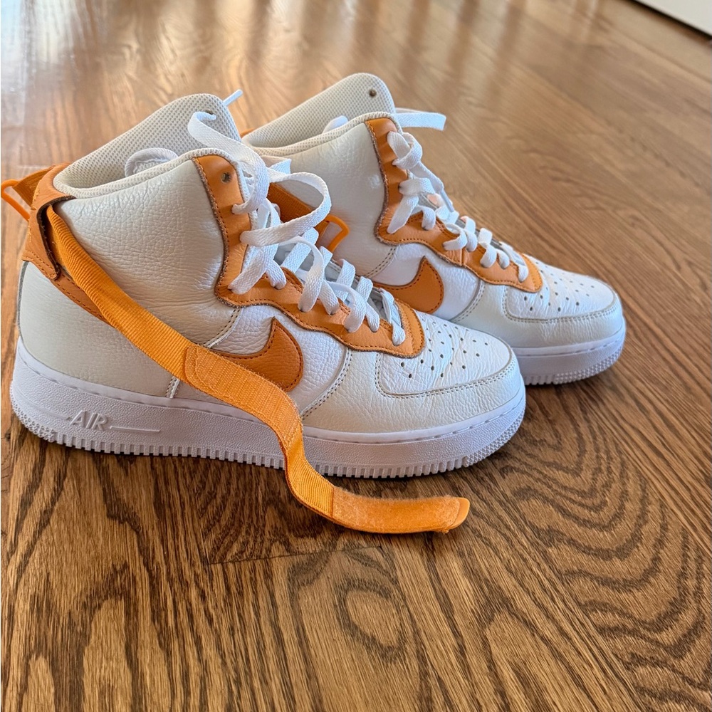 Nike Kids Sneakers - White and Orange